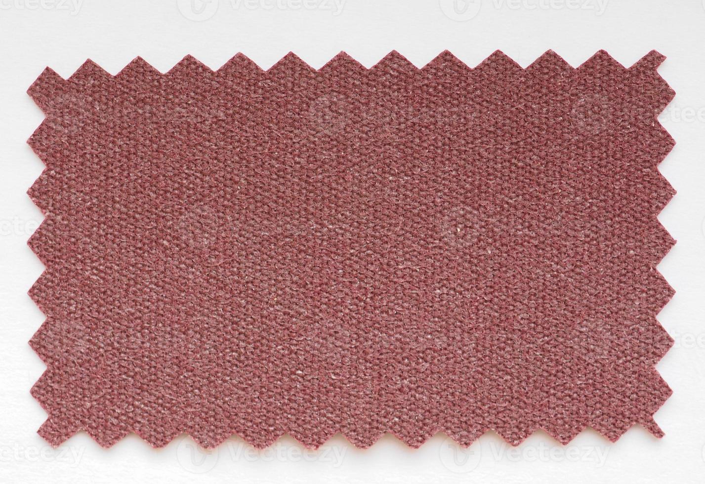 Fabric swatch isolated photo