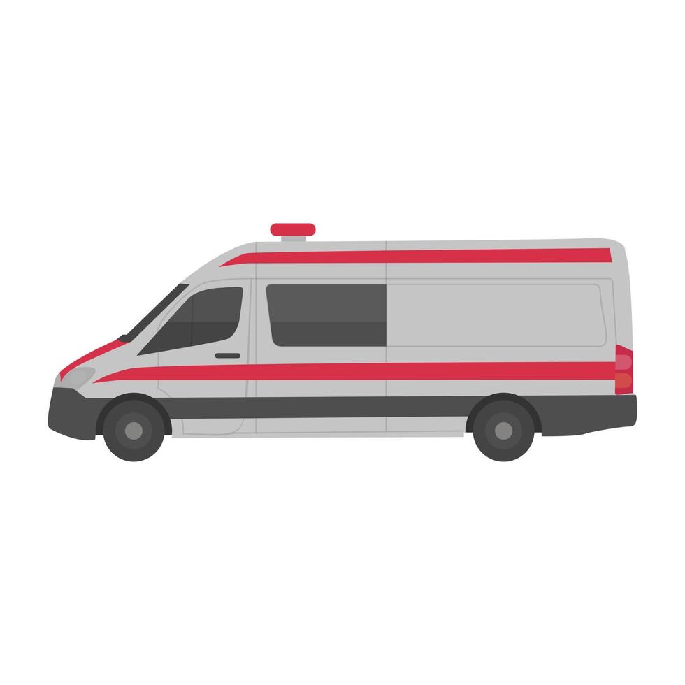 Trendy Ambulance Concepts vector