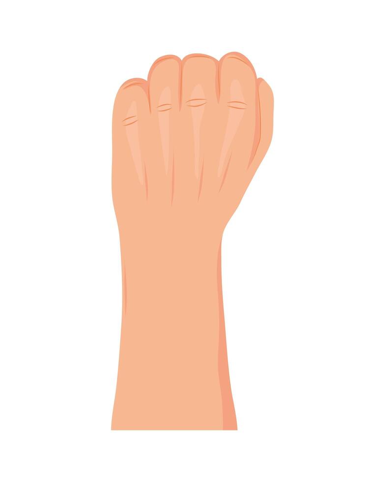 great fist design vector