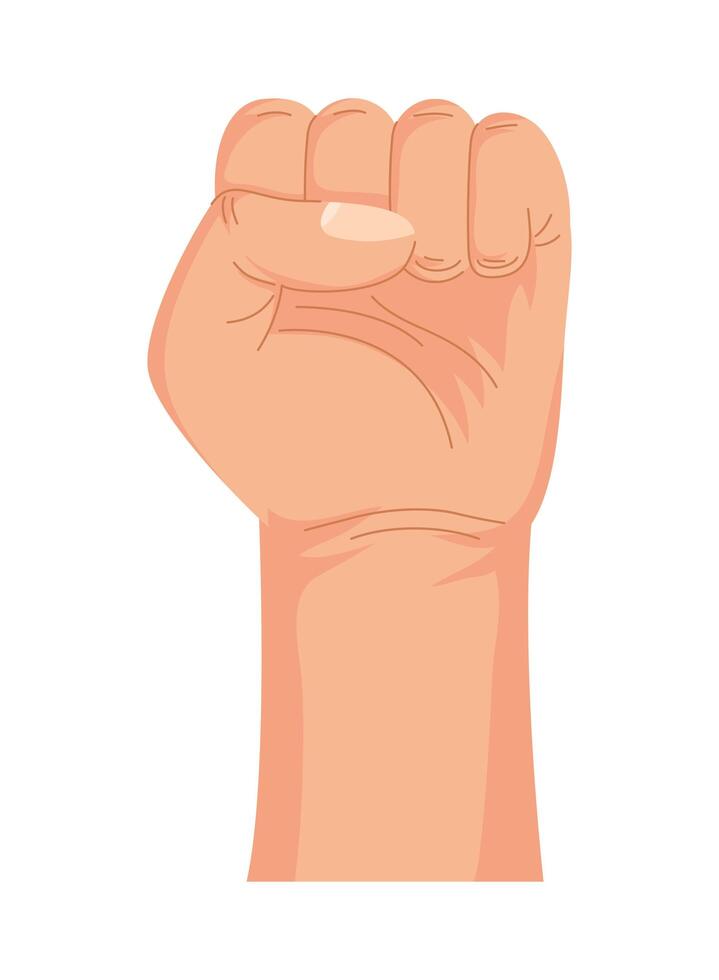 cool fist illustration vector