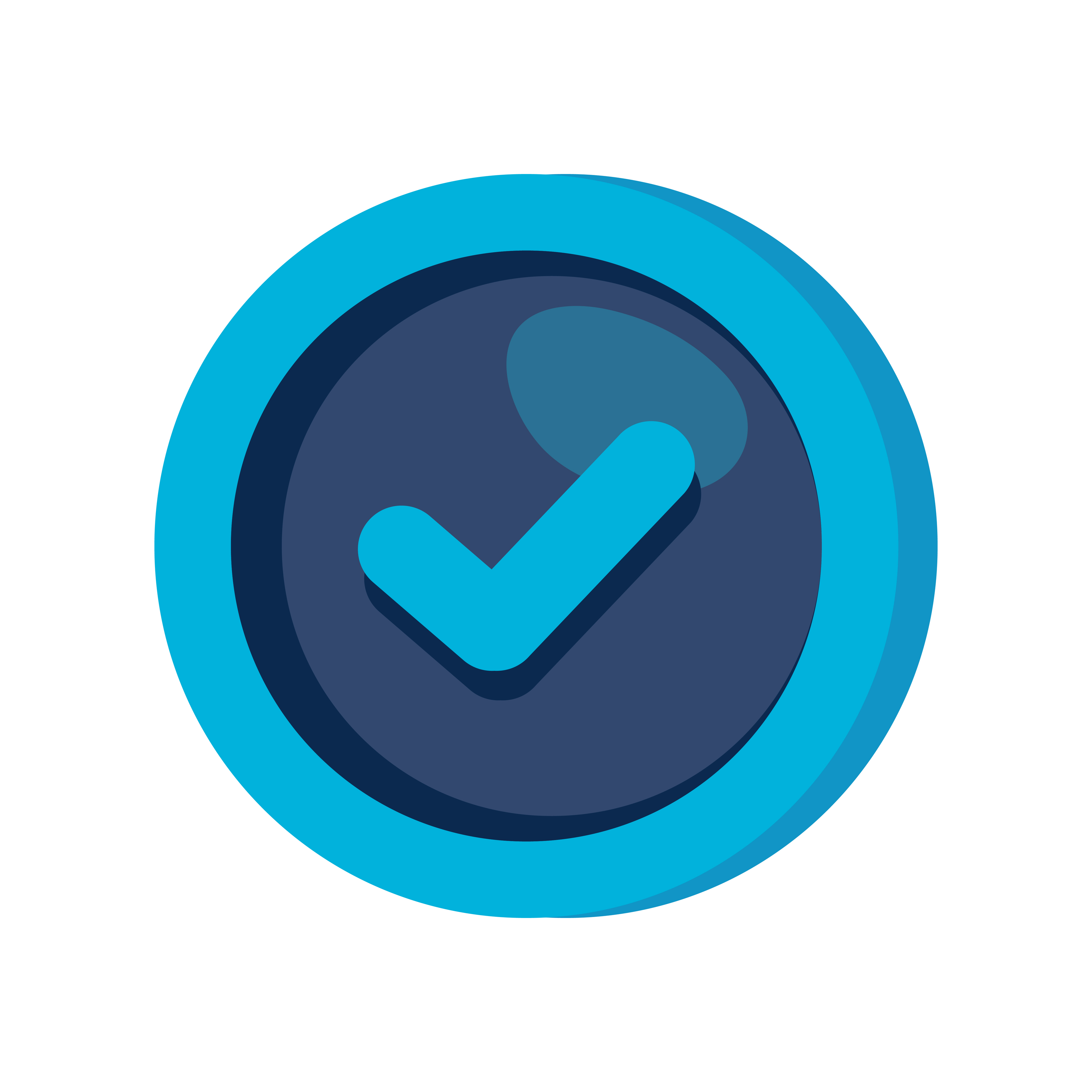 Check symbol in frame circular 4626461 vector art at vecteezy