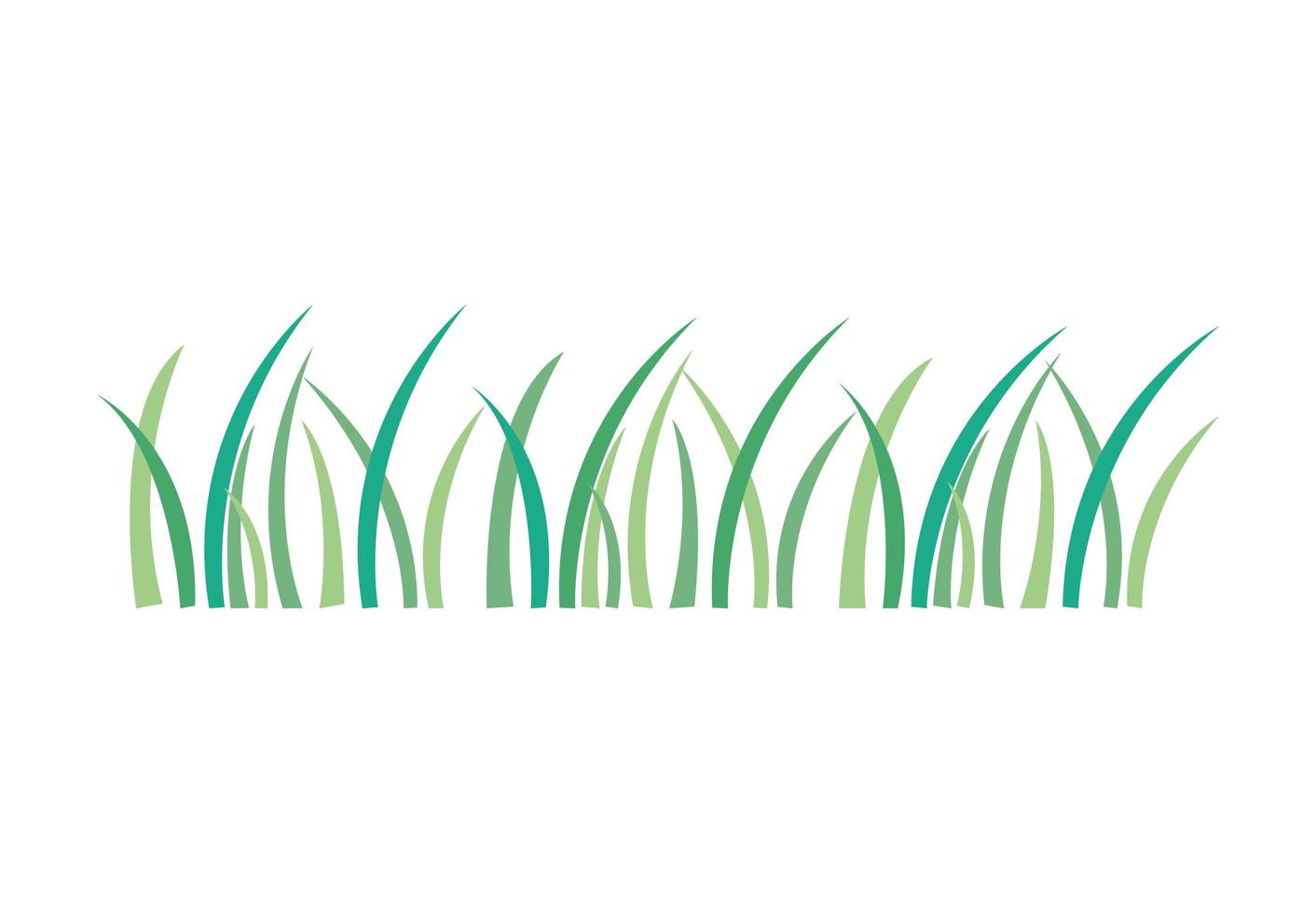 grass ecology nature isolated icon vector