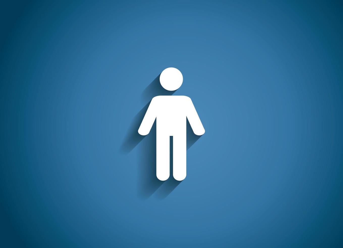 Social Network Glossy Icon Vector Illustration