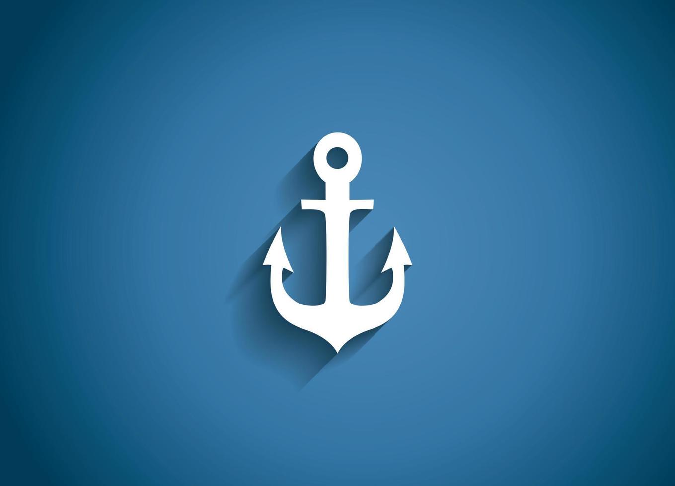 Sea Glossy Icon Vector Illustration