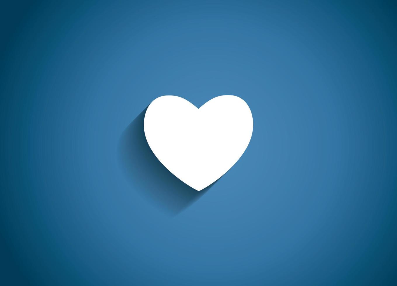 Heart Glossy Icon Vector Illustration