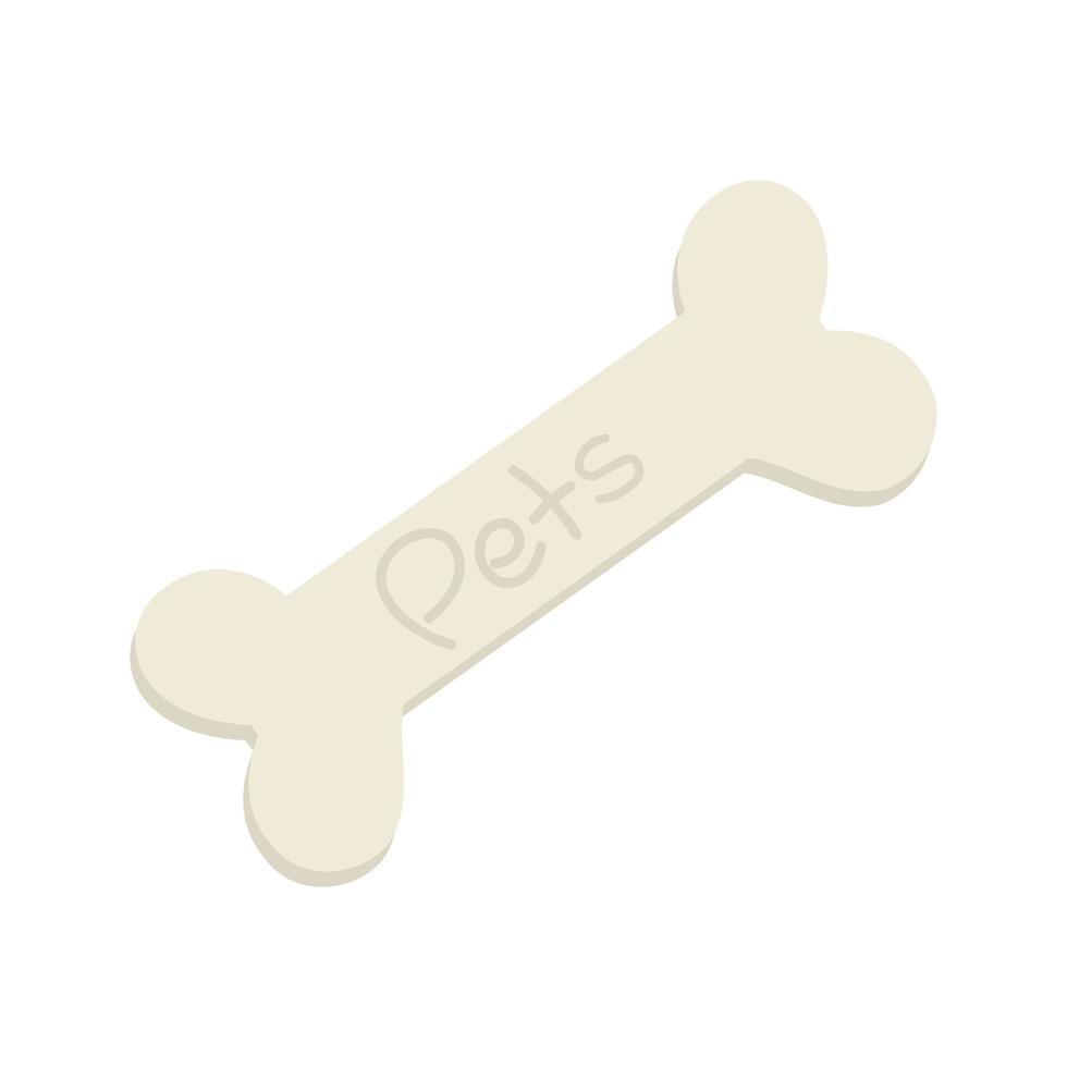 pets bone toy vector