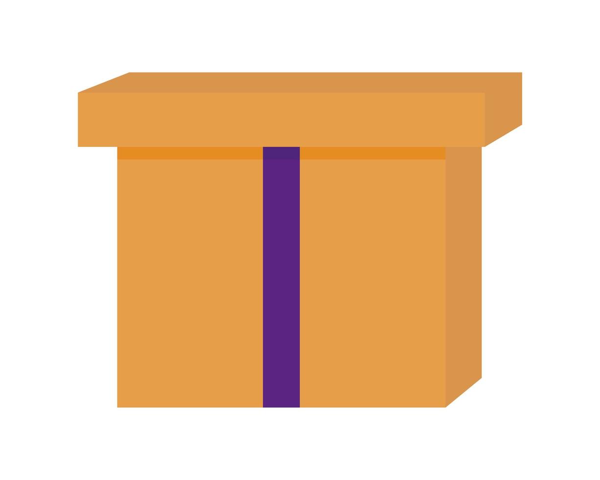 cardboard box icon vector