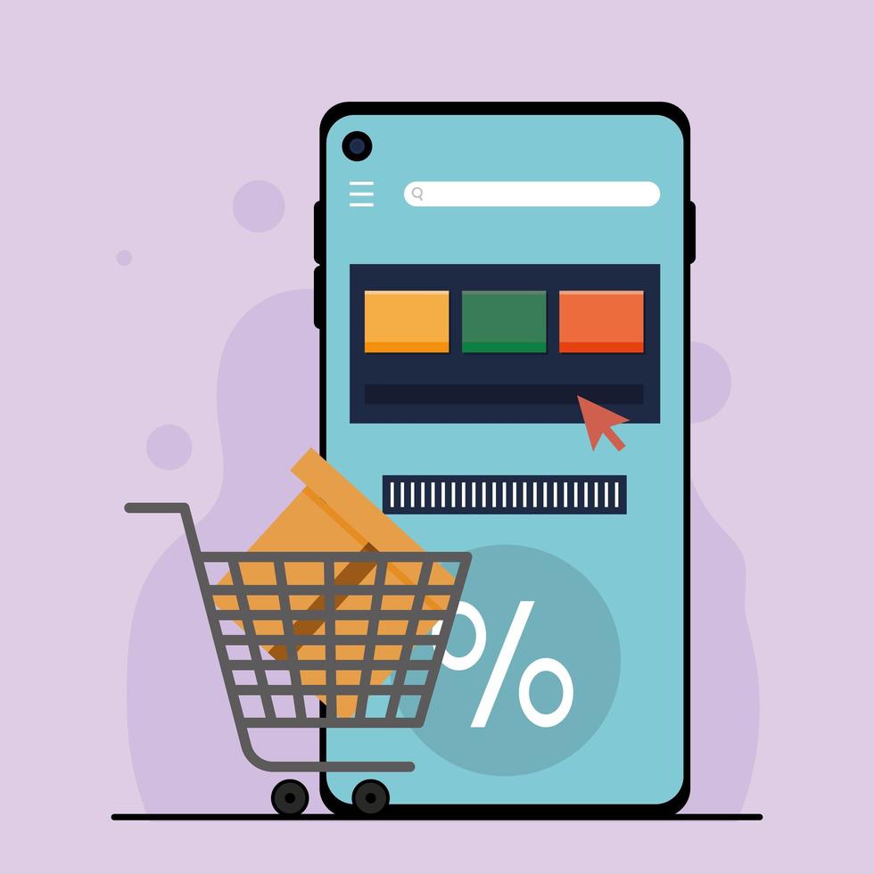 shopping online store 4629620 Vector Art at Vecteezy