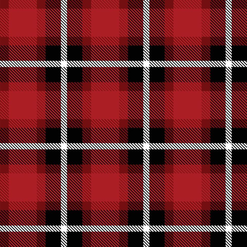 Buffalo Plaid Seamless Background vector