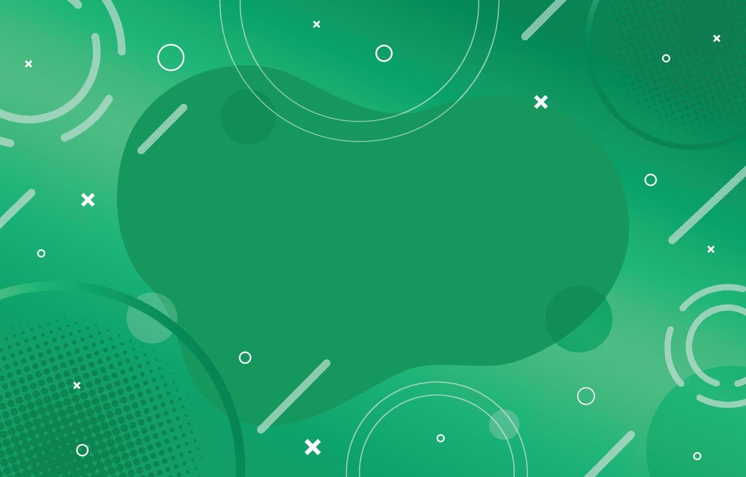 Green Abstract Vector Background