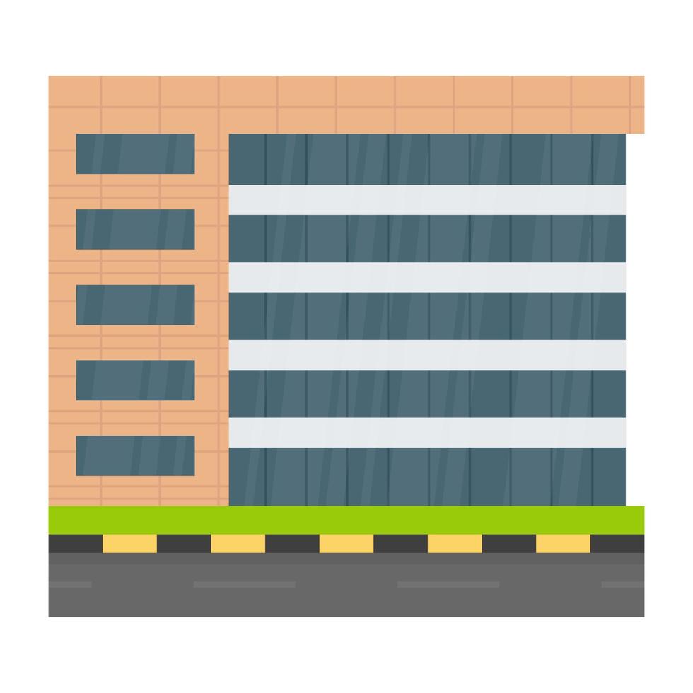 Corporate Headquarter Concepts vector