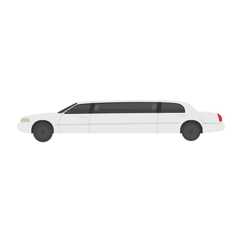 Trendy Limousine Concepts vector