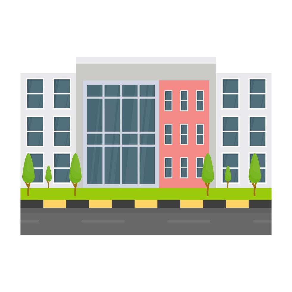 Company Architecture Concepts vector