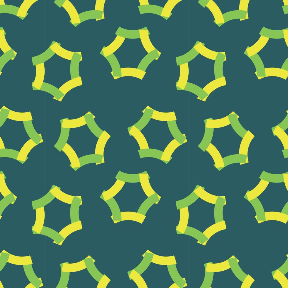 Seamless Pattern. Abstract Psychedelic Art Background. Vector Il