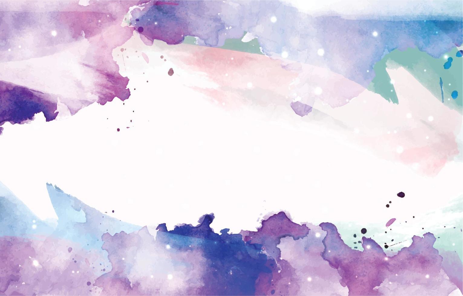 Watercolor  Background Template vector