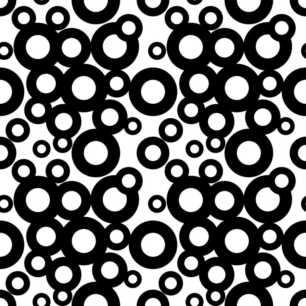 Seamless Pattern. Abstract Psychedelic Art Background. Vector Il