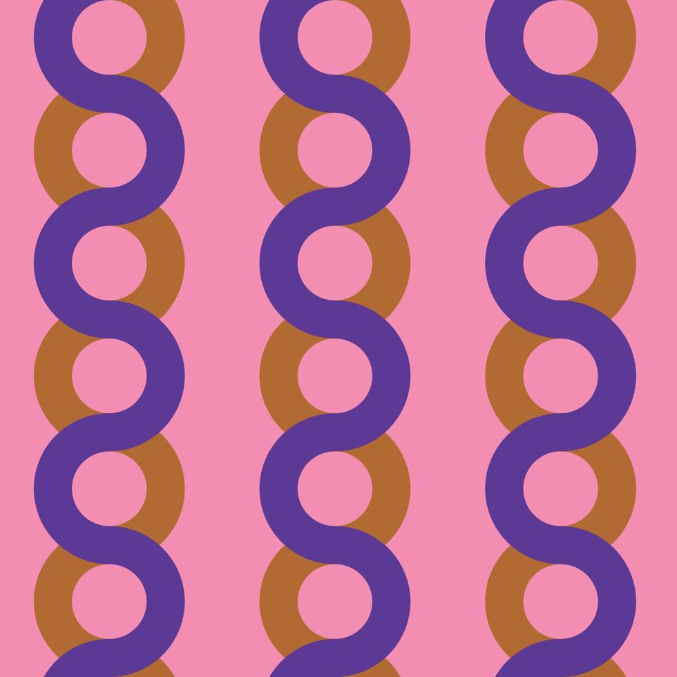 Seamless Pattern. Abstract Psychedelic Art Background. Vector Il
