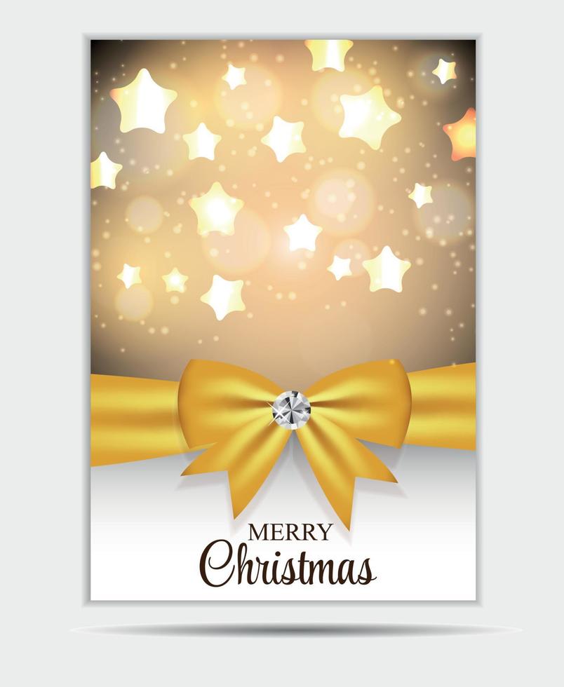 Christmas Website Banner and Card Background Vector Illustration