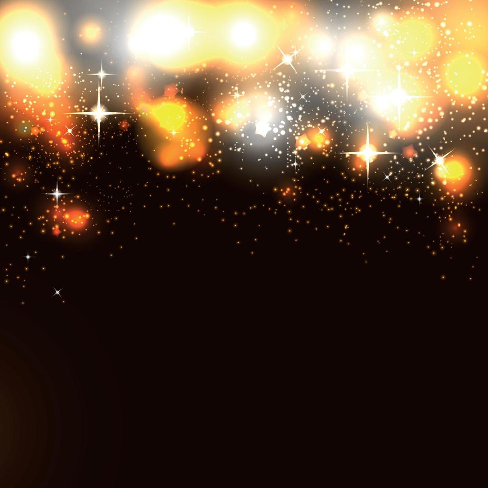 Christmas Glossy Star Background Vector Illustration