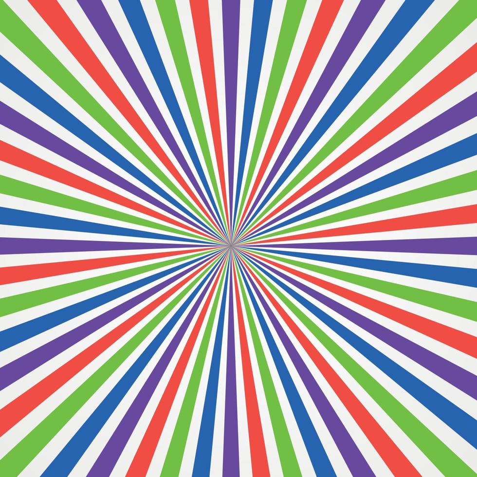 Colorful Abstract Psychedelic Art Background. Vector Illustratio
