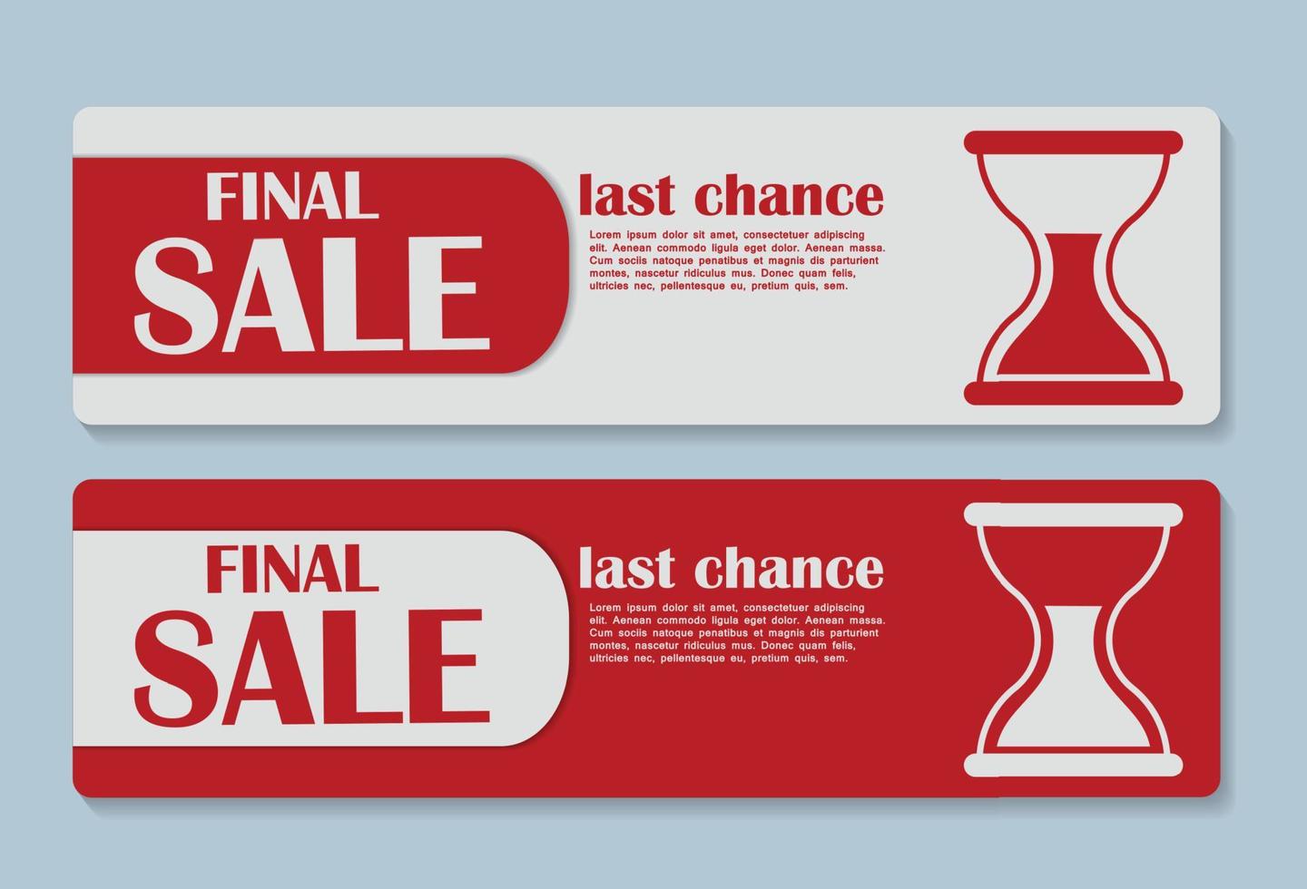 Sale Banner with Place for Your Text. Vector Illustration