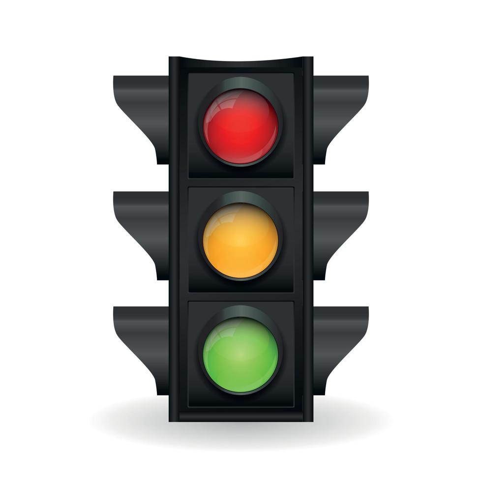 Traffic Light Vector Illustration