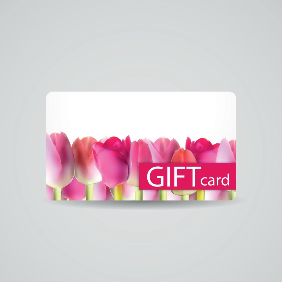 Abstract Beautiful Gift Card Design, Vector Illustration