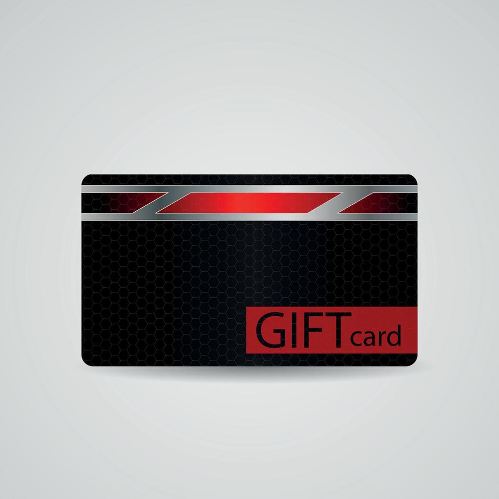 Abstract Beautiful Gift Card Design, Vector Illustration