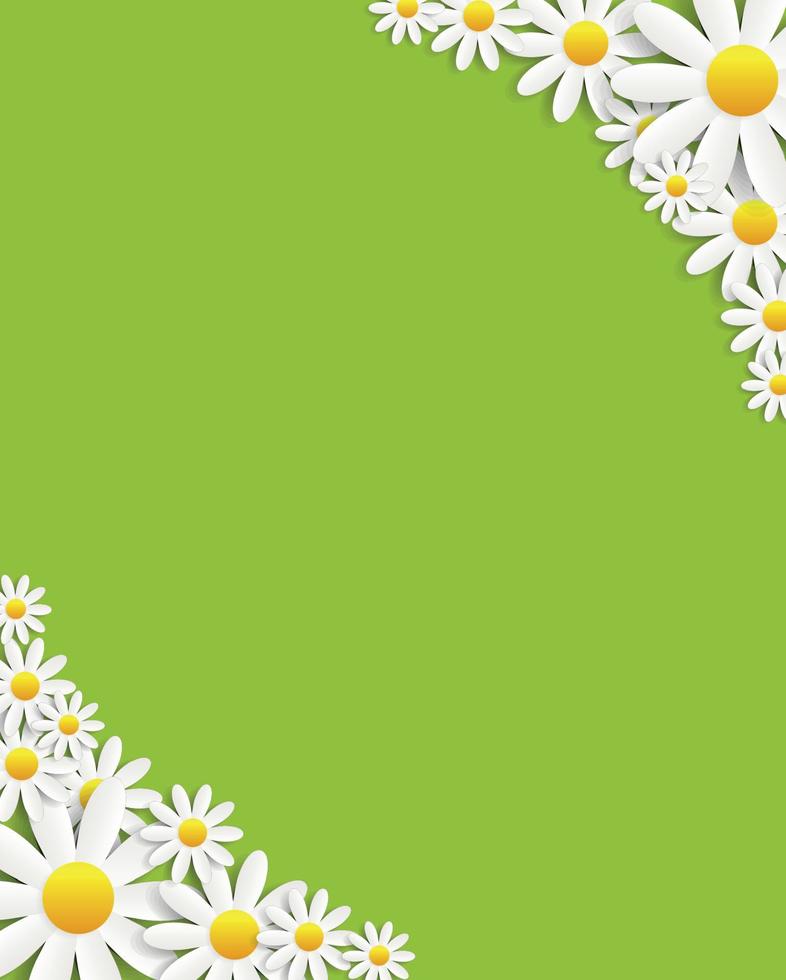 Flora Daisyl Design Vector Illustartion
