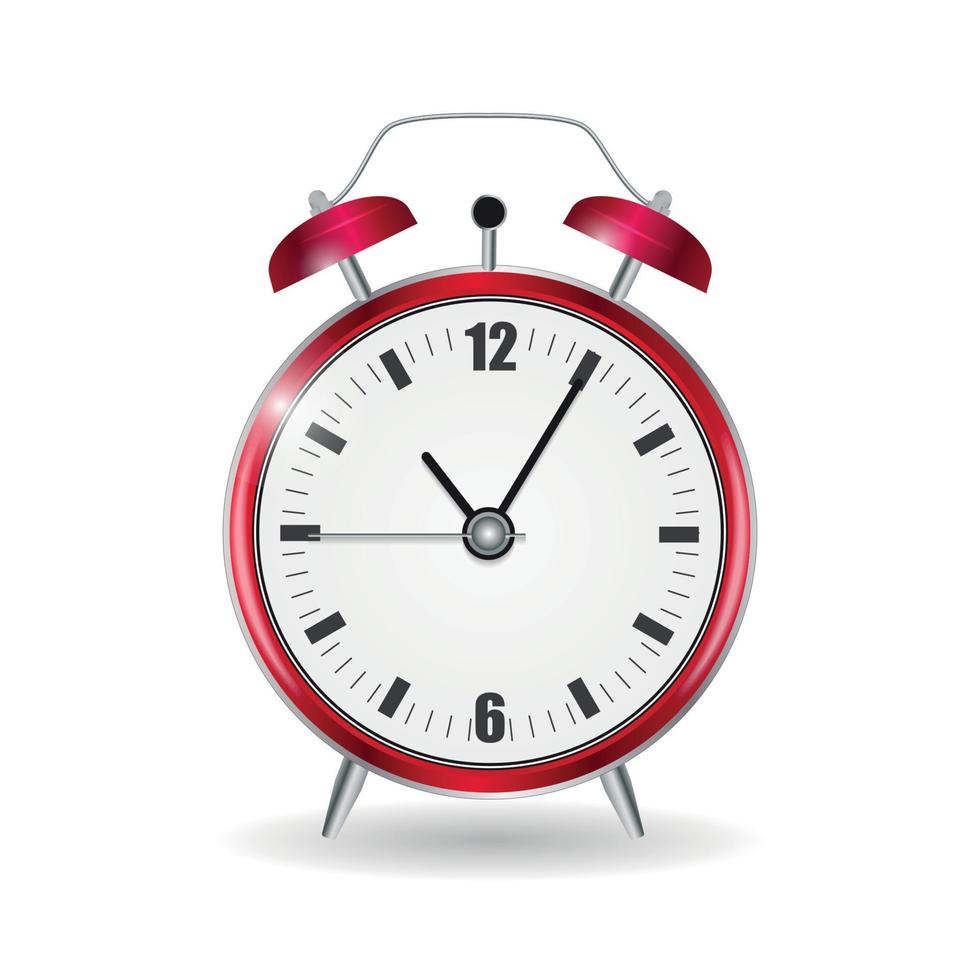 Clock Alarm Icon Vector Illustration