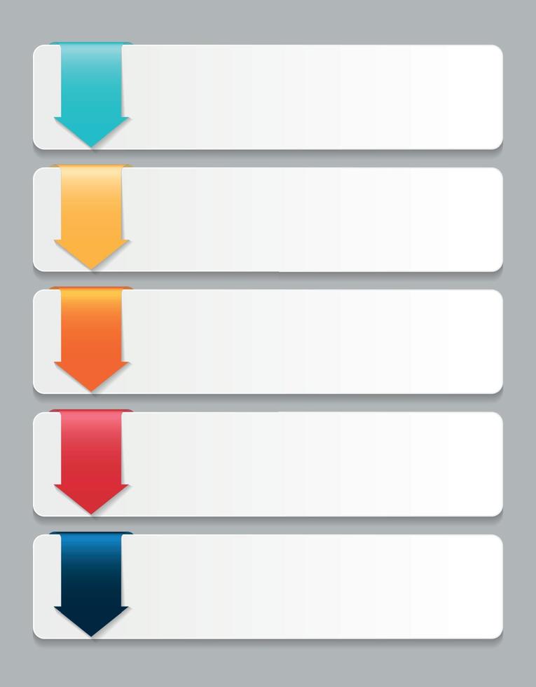 Elementos de diseño infográfico para su ilustración de vector de negocio