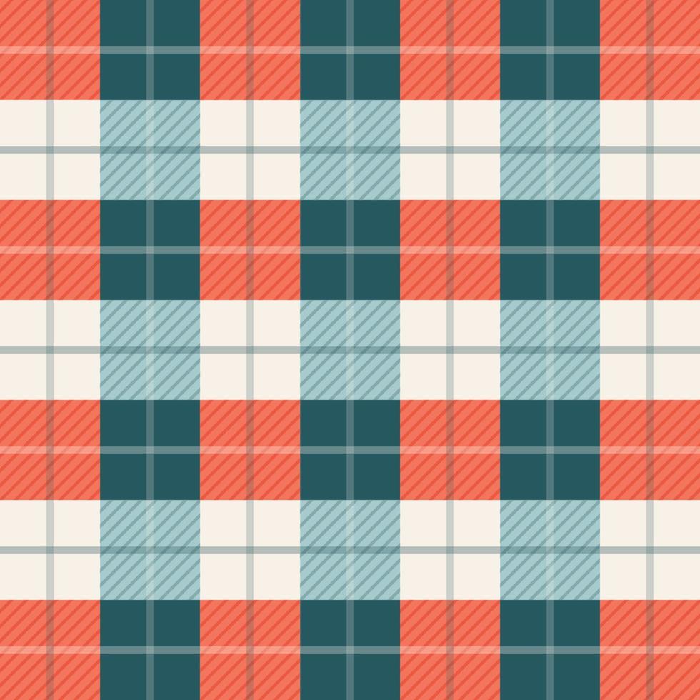 Soft Color Buffalo Plaid Seamless Pattern Background Template vector