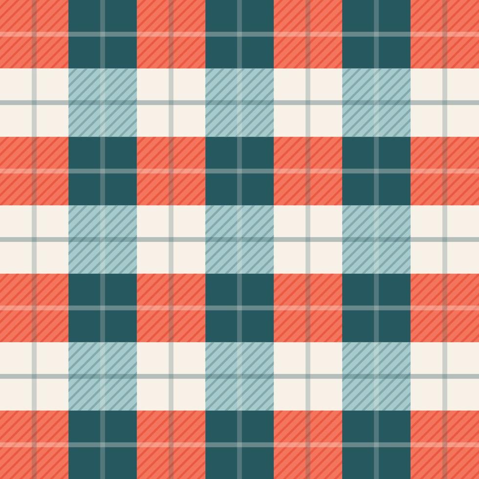 Soft Color Buffalo Plaid Seamless Pattern Background Template vector