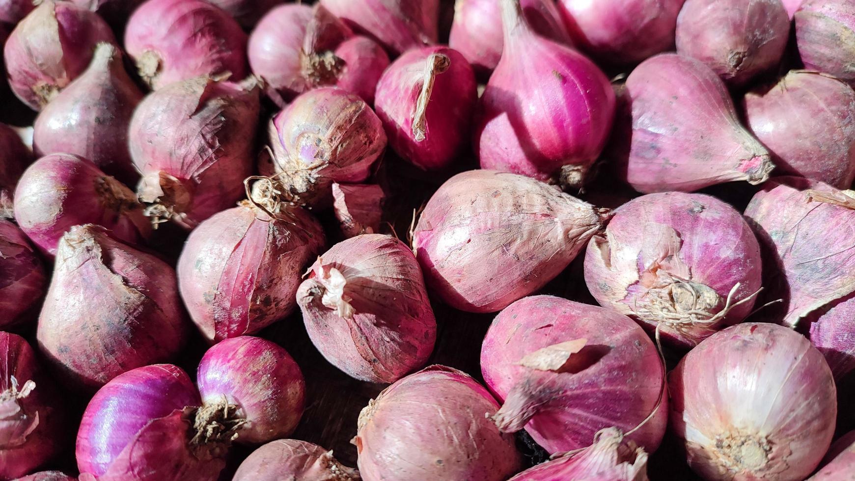 Fresh onion. Texture, background. Red onion, close up photo