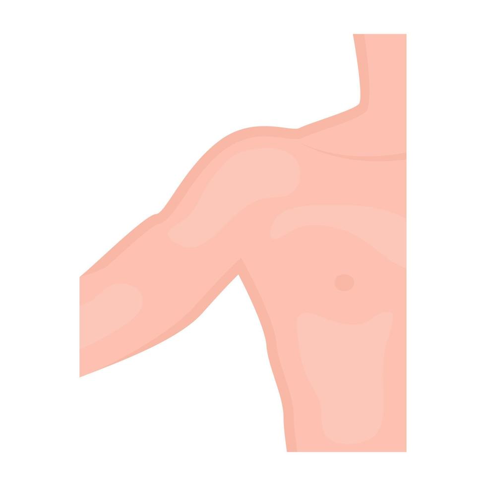 Trendy Armpit Concepts vector