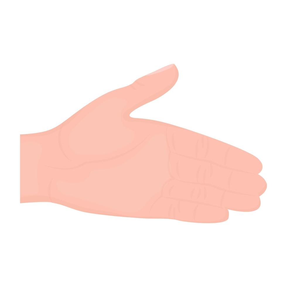 Trendy Hand Concepts vector