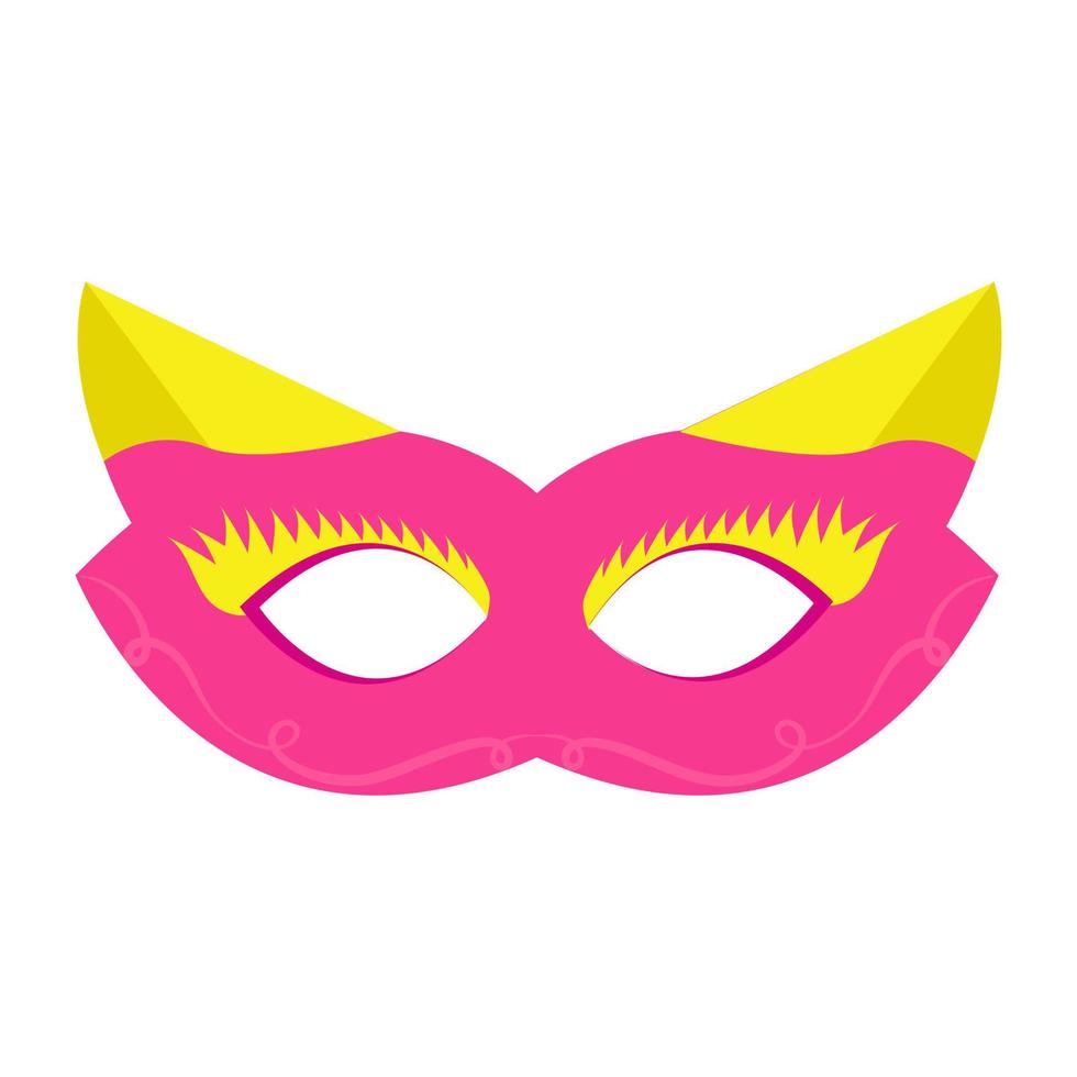 conceptos de máscara de mascarada vector