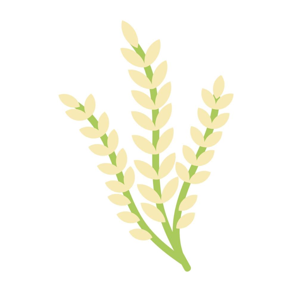 Trendy Barley Concepts vector