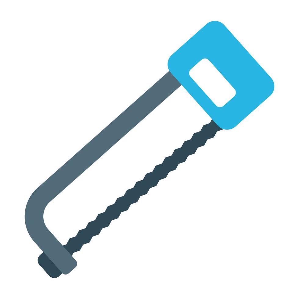 Trendy Hacksaw Concepts vector