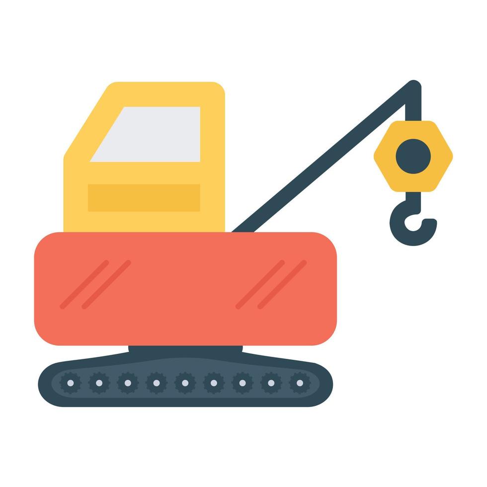 Crane Machine Concepts vector