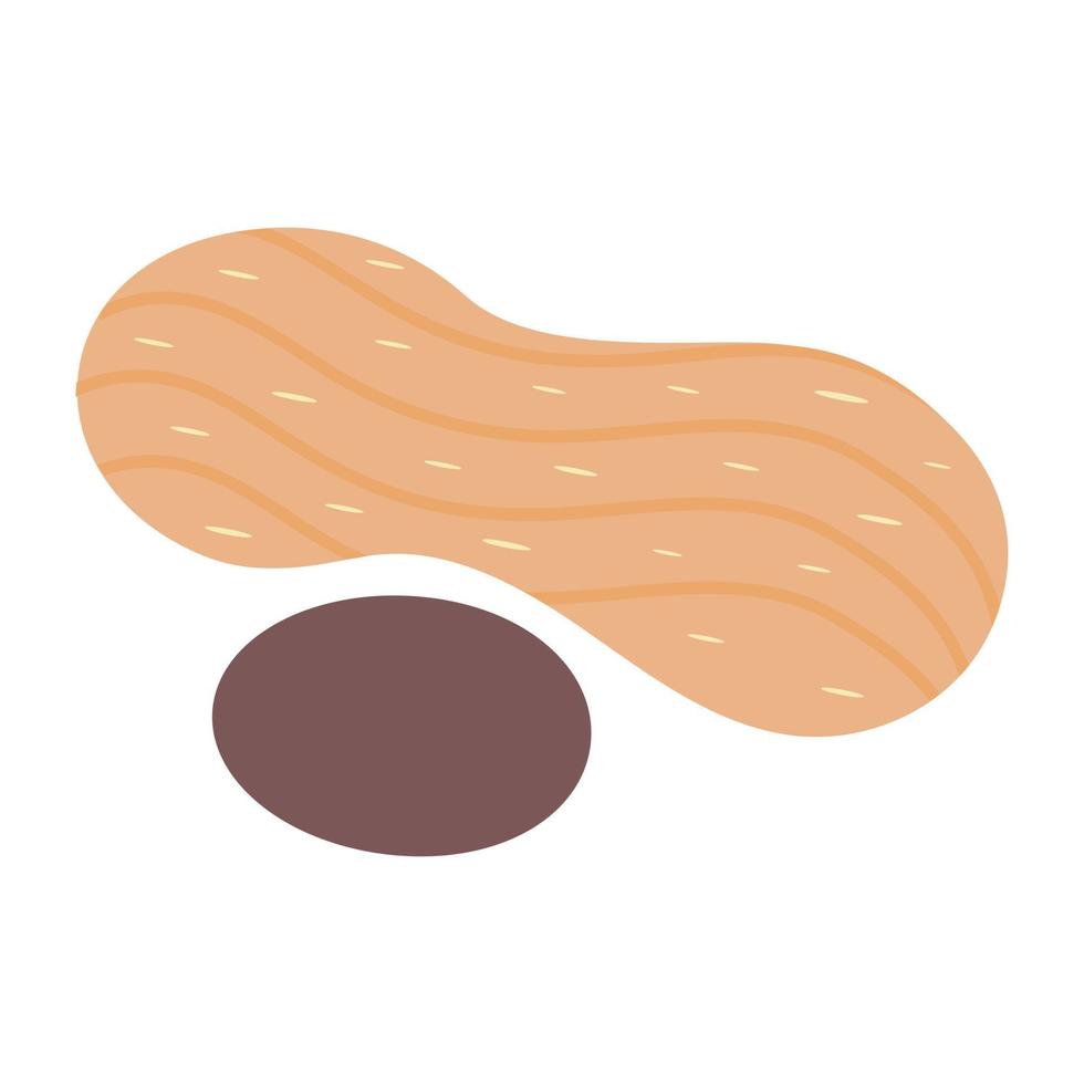 Trendy Peanut Concepts vector