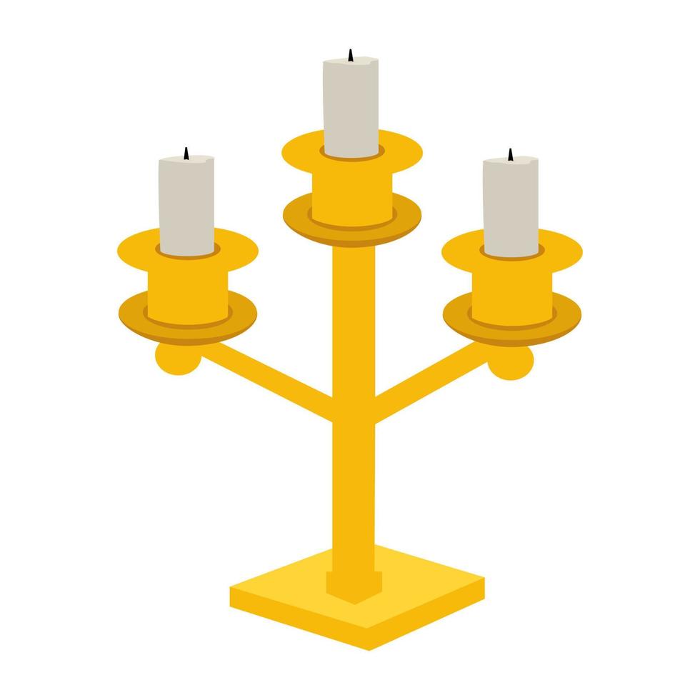 Candle Holder Concepts vector