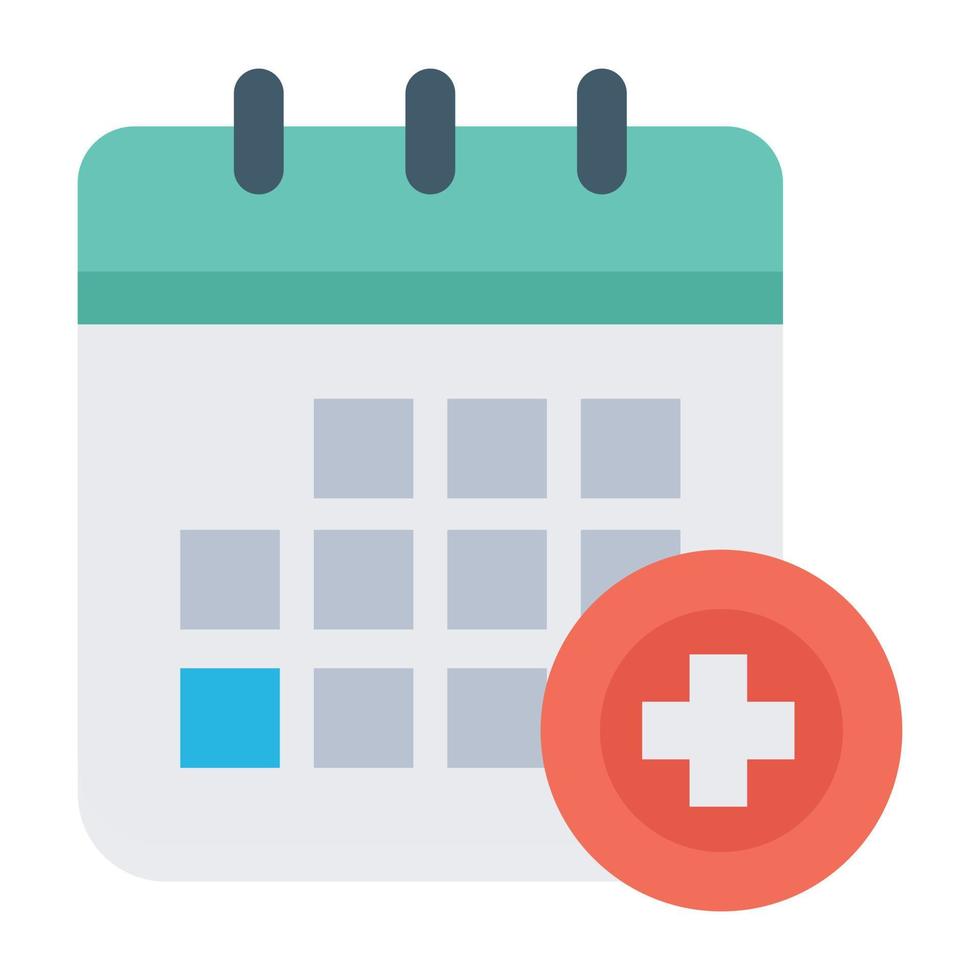 Medical Schedule Concepts vector