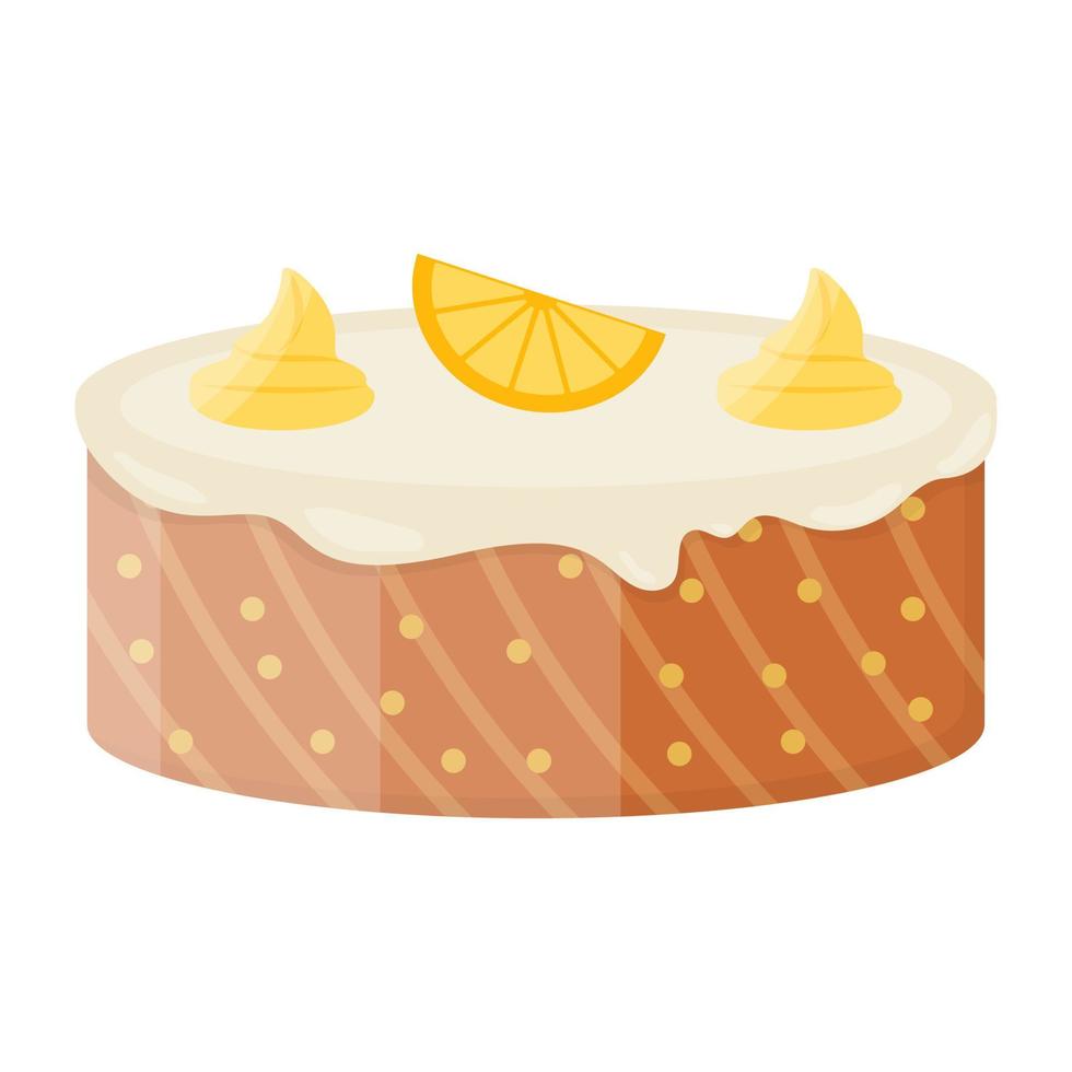 Chiffon Cake Concepts vector