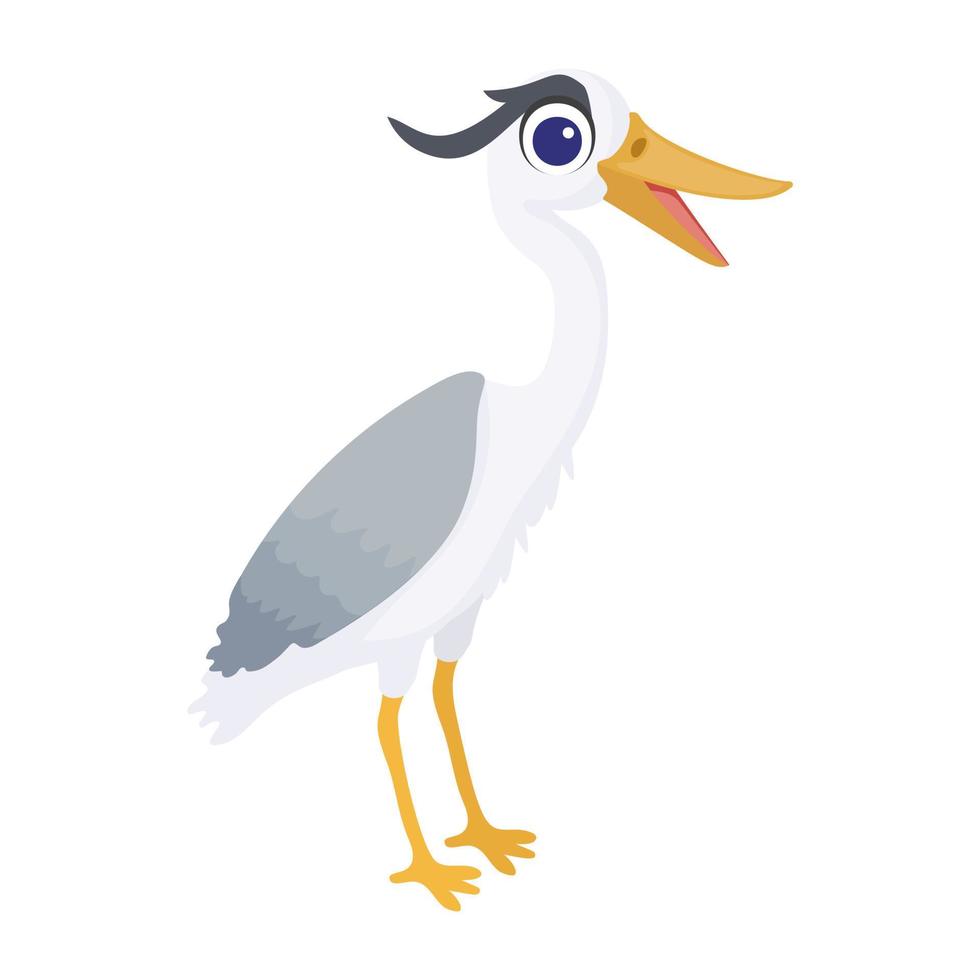 Trendy Gull Concepts vector