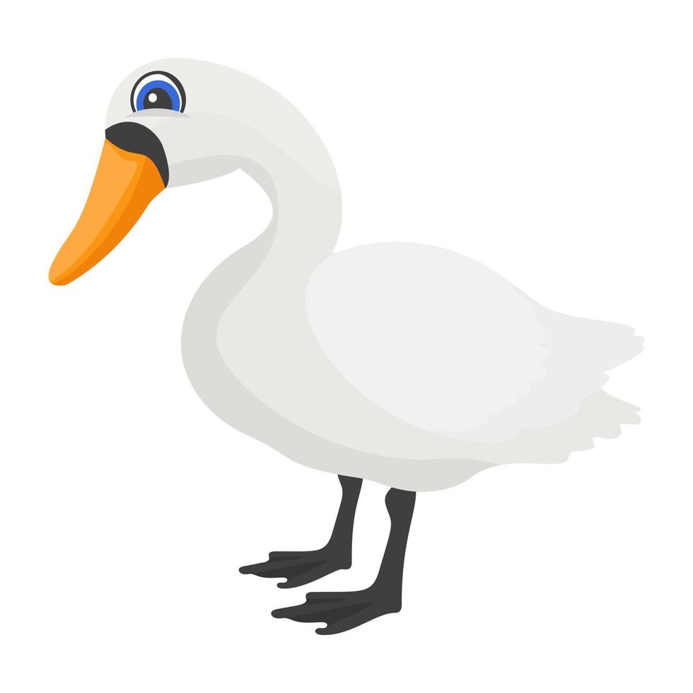 Trendy Duck Concepts vector