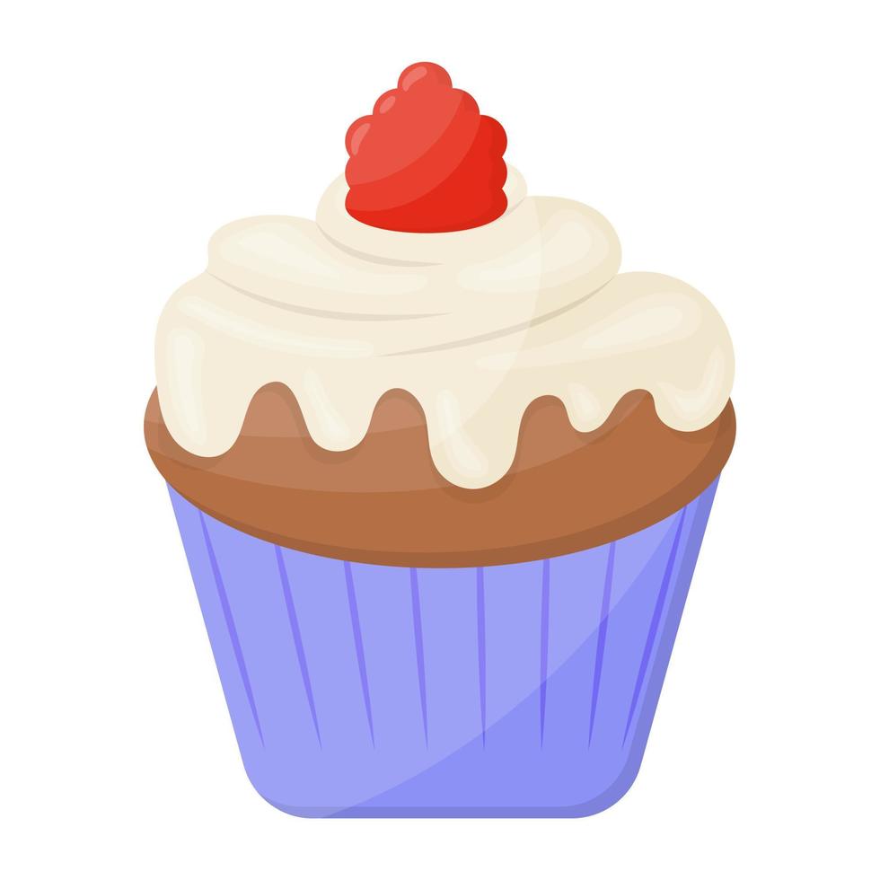 Trendy Cupcake Concepts vector