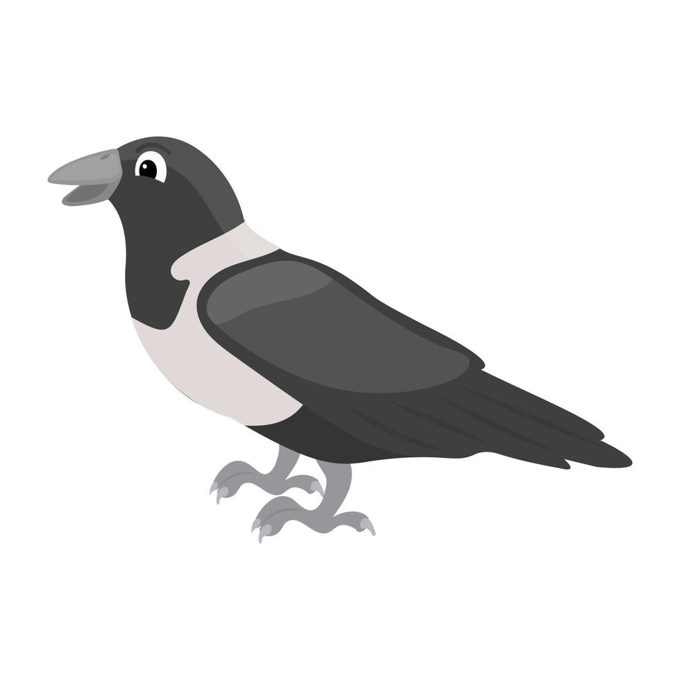 conceptos de corvus albus vector