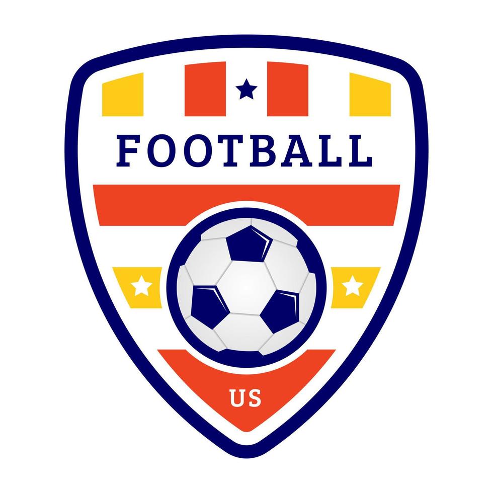 conceptos de fútbol de estados unidos vector