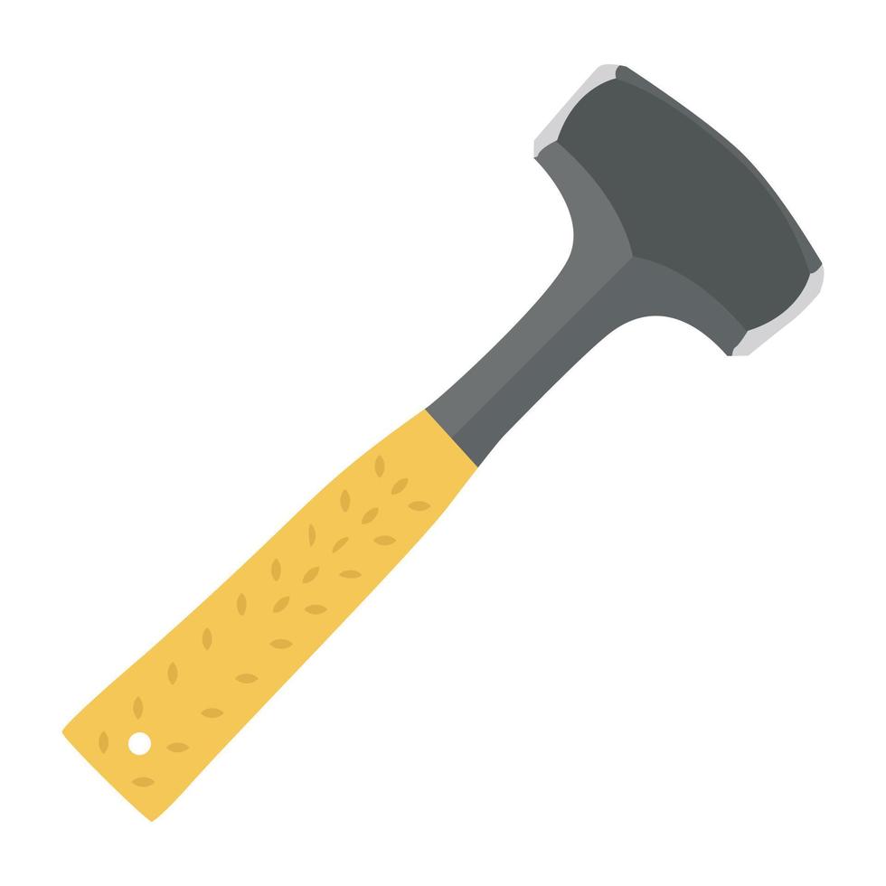 Trendy Hammer Concepts vector